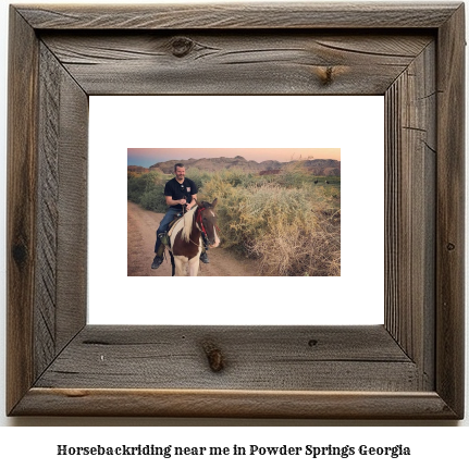 horseback riding near me in Powder Springs, Georgia